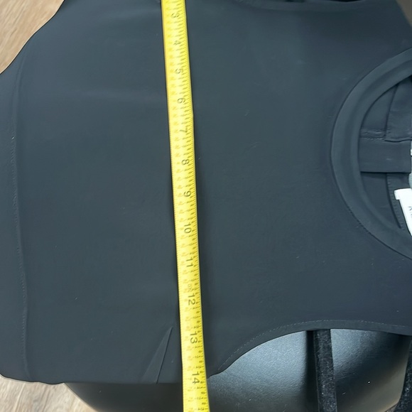 A.L.C. Women’s black crop tank top with studded detail - Picture 6 of 6